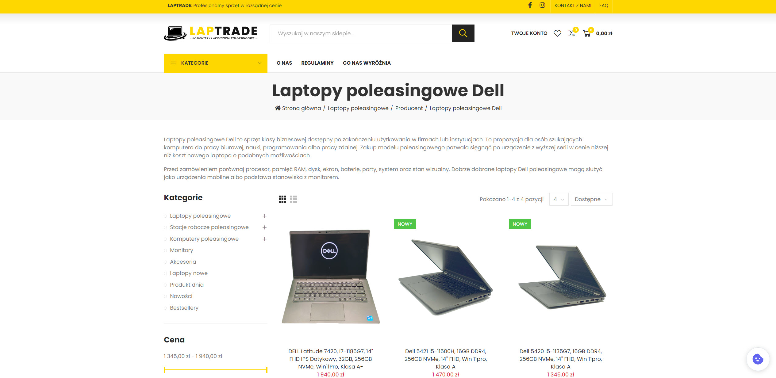 Jak wybrać laptopy poleasingowe Dell do pracy biurowej i zdalnej?