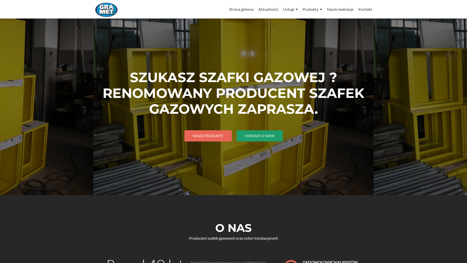 GRA-MET - Szafki Gazowe